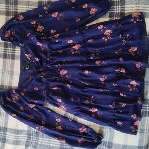 Beautiful Blue Mini Dress